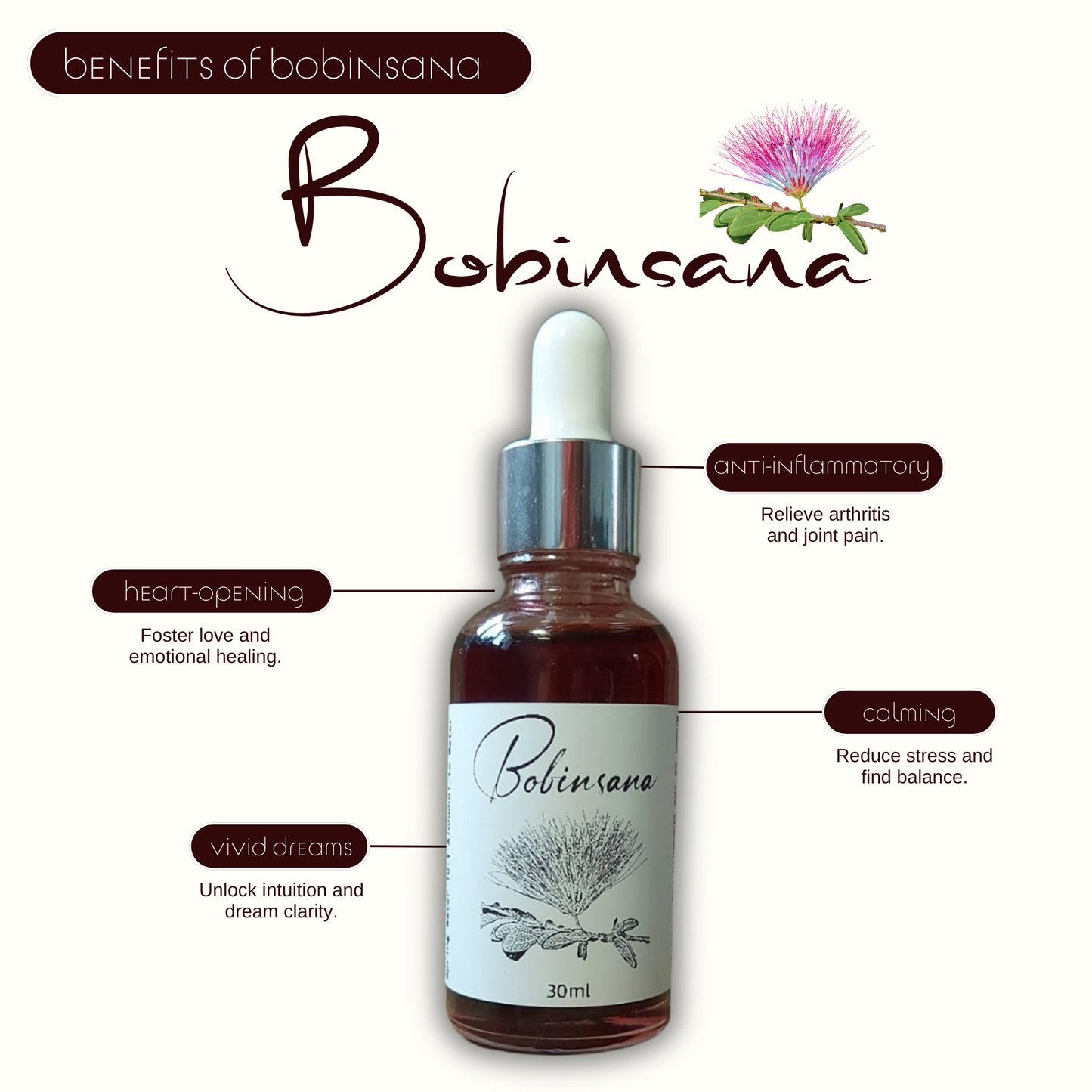 Bobinsana Calliandra Angustifolia 30ml Tincture