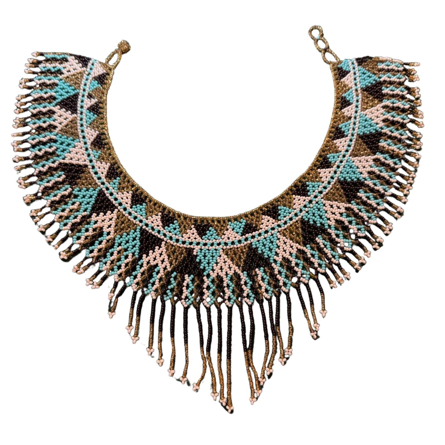 Huichol Beaded Necklace – Sacred Beadwork from Mexico