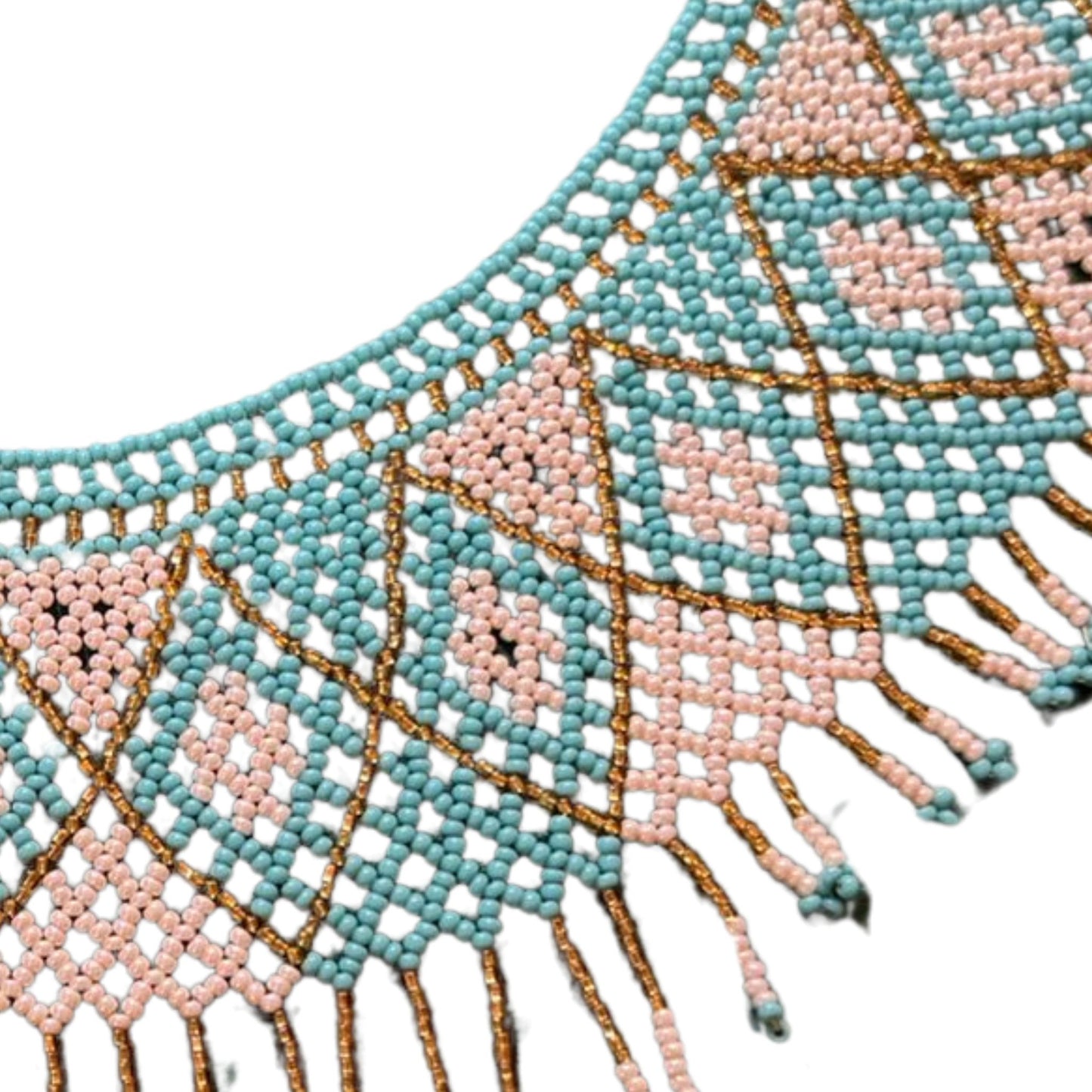 Huichol Beaded Necklace – Sacred Beadwork from Mexico