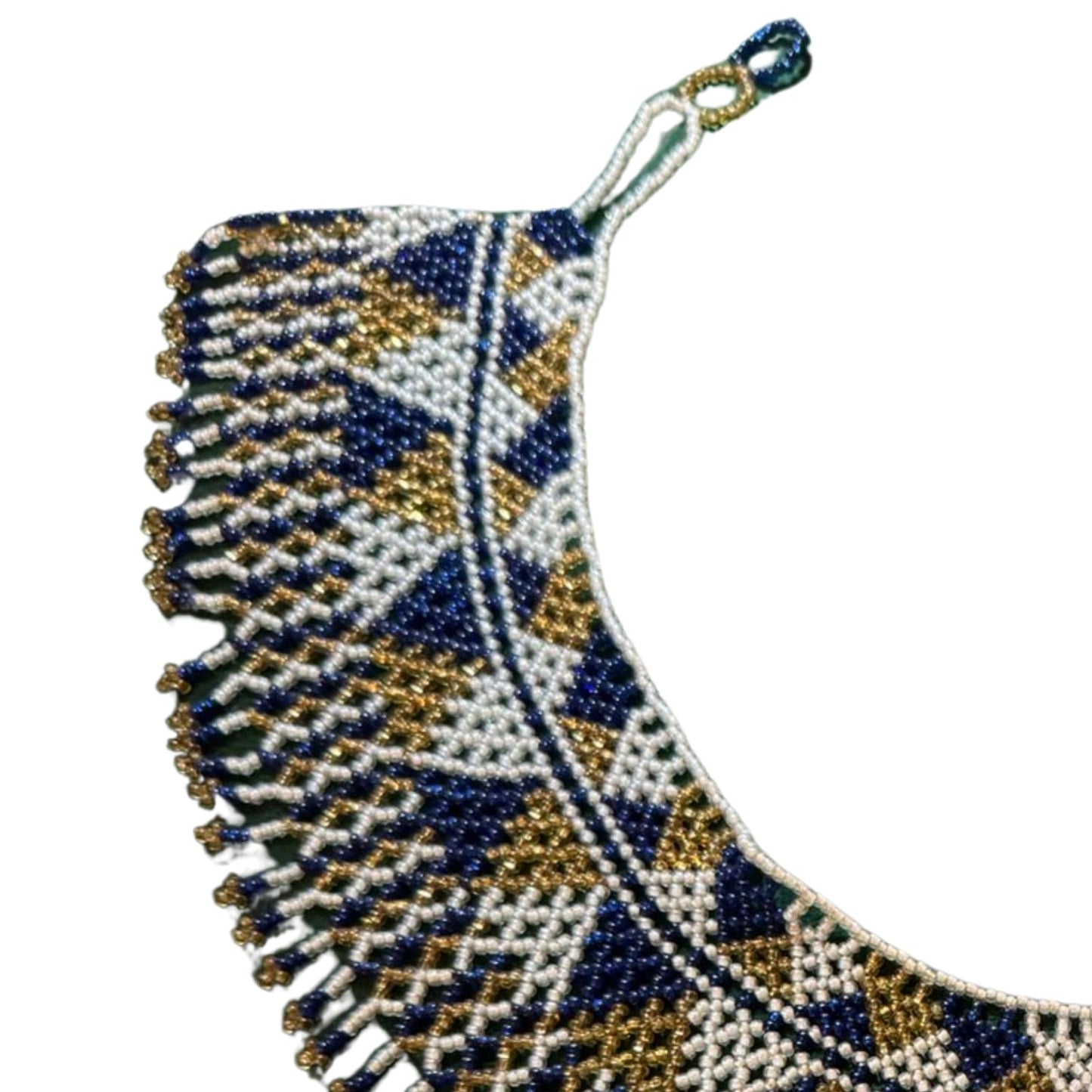 Huichol Beaded Necklace – Sacred Beadwork from Mexico
