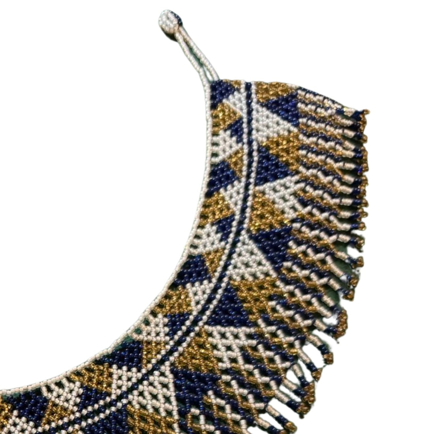 Huichol Beaded Necklace – Sacred Beadwork from Mexico