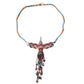 Huichol Hummingbird Beaded Necklace – Sacred Beadwork from Mexico