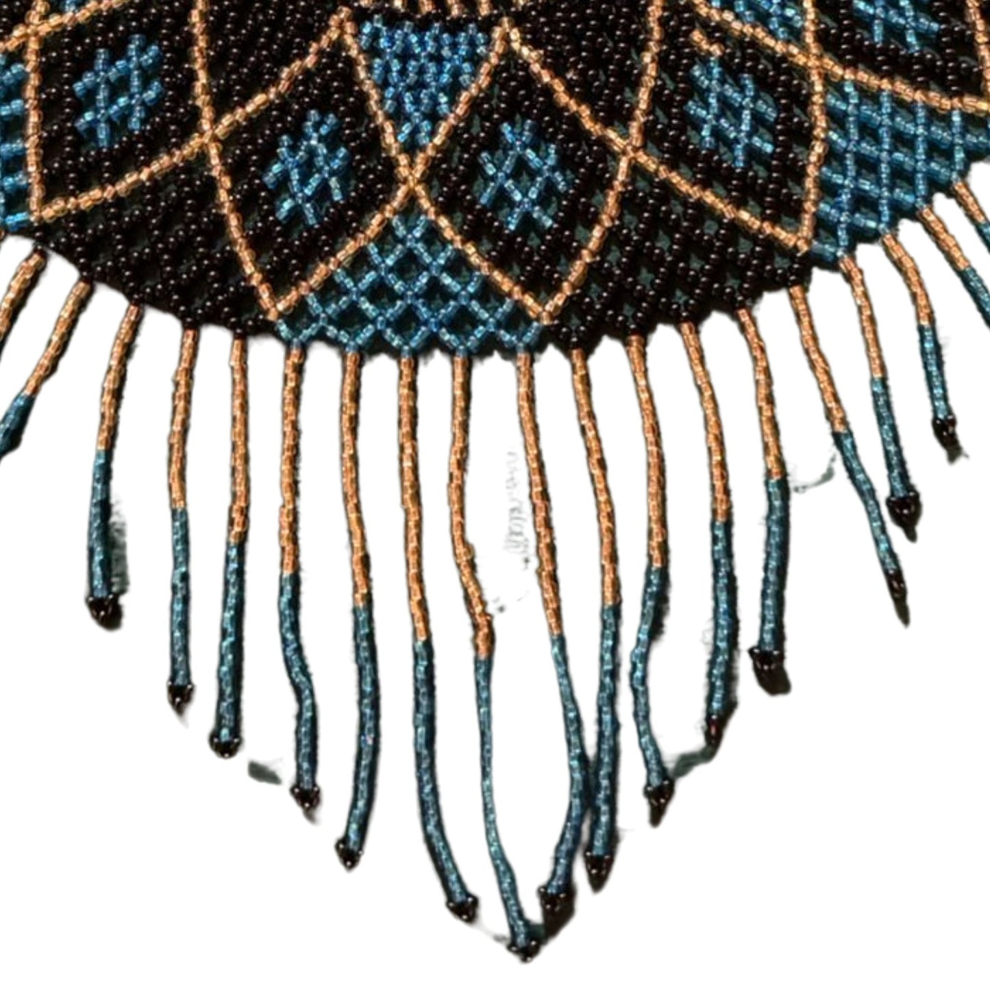 Huichol Beaded Necklace – Sacred Beadwork from Mexico