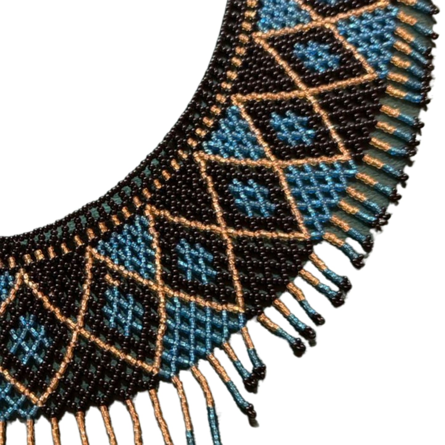 Huichol Beaded Necklace – Sacred Beadwork from Mexico