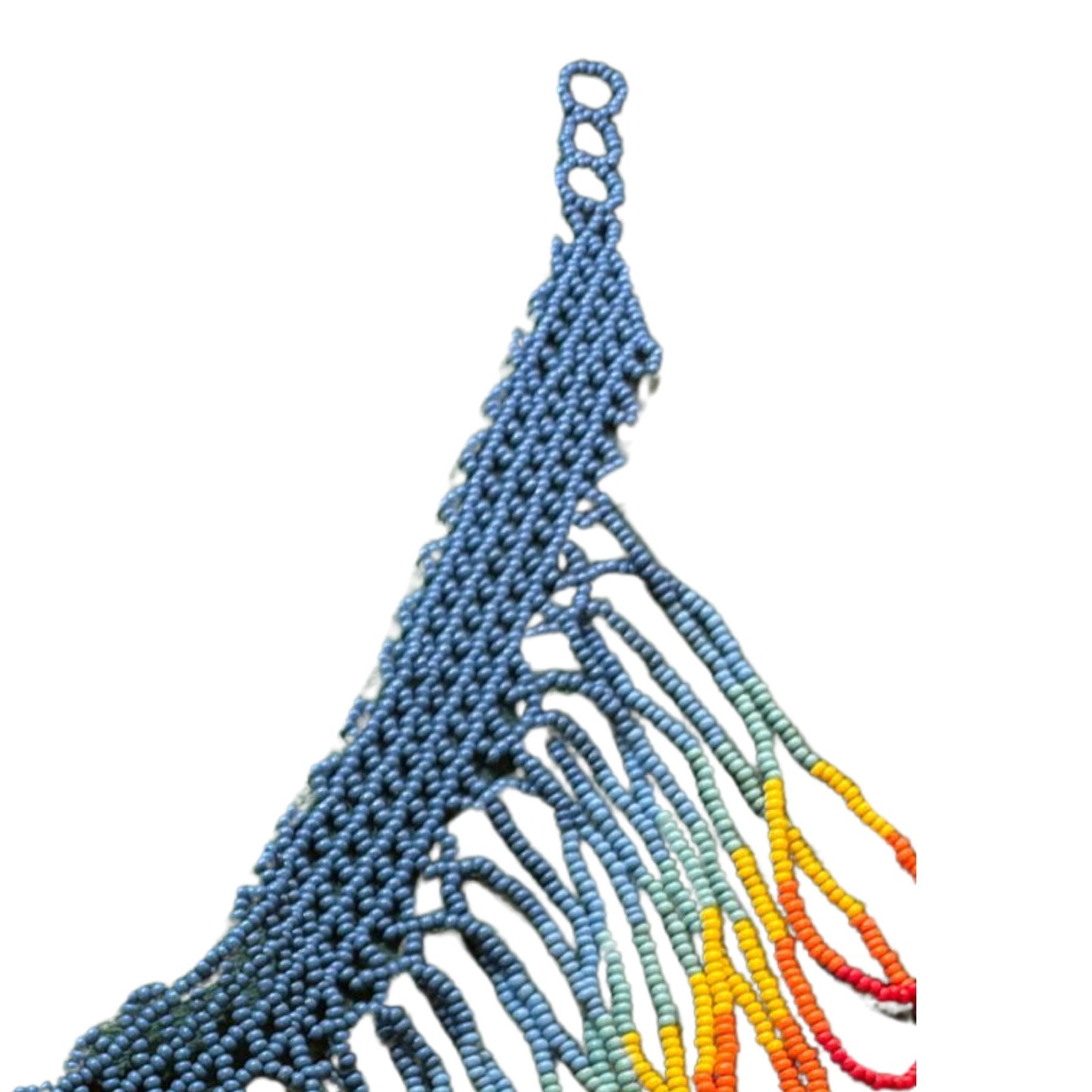 Huichol Beaded Necklace – Sacred Beadwork from Mexico