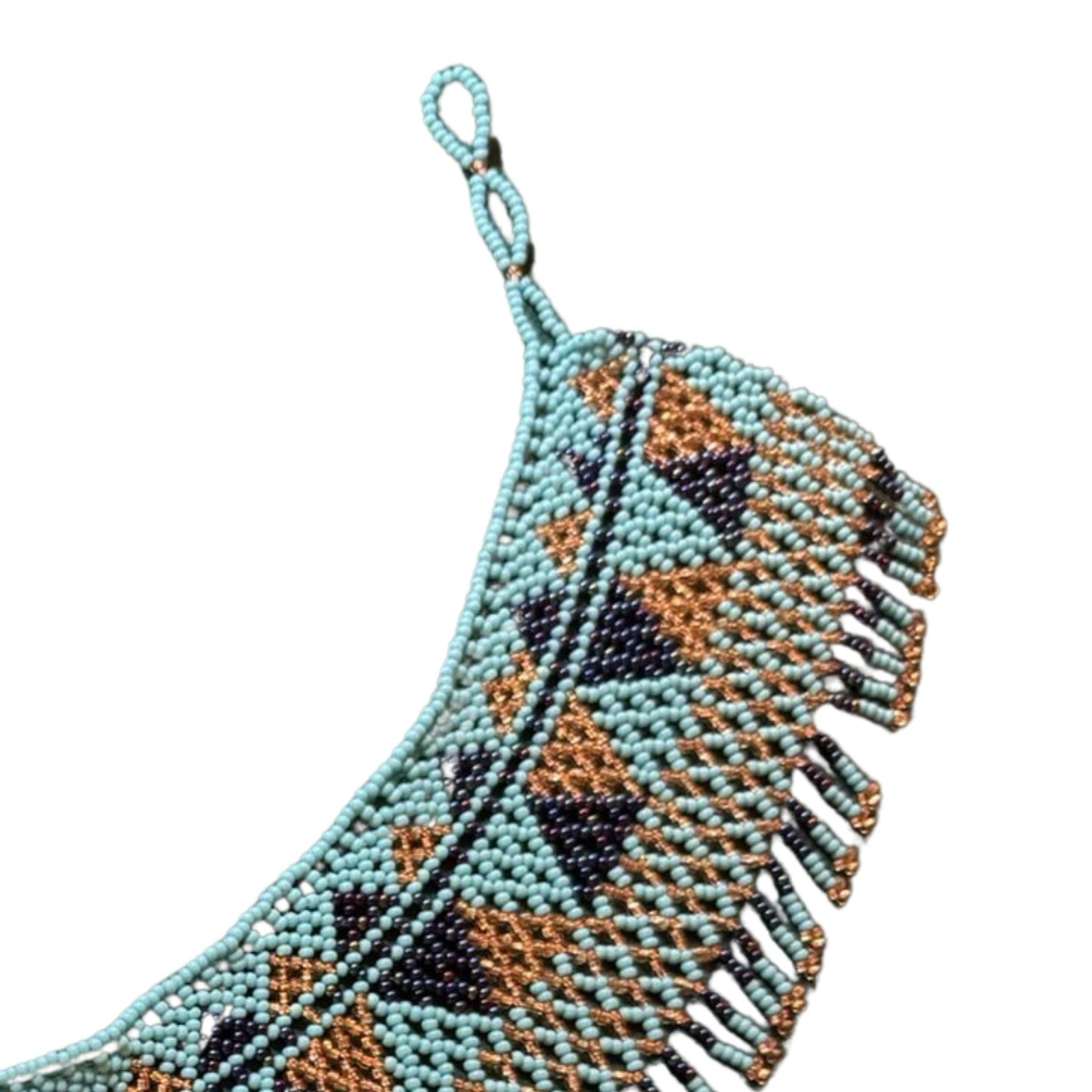 Huichol Beaded Necklace – Sacred Beadwork from Mexico Design