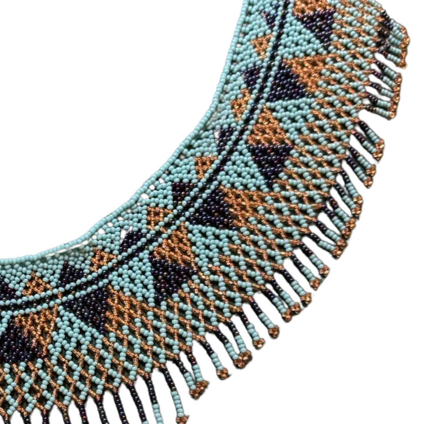 Huichol Beaded Necklace – Sacred Beadwork from Mexico Design