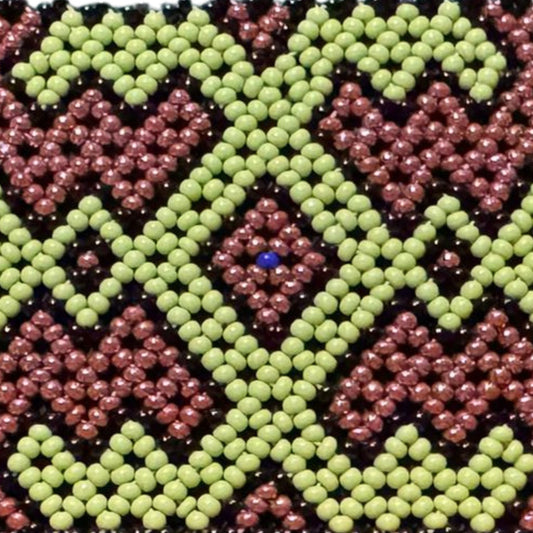 Shipibo Bracelet – Traditional Amazonian Handwoven Kené