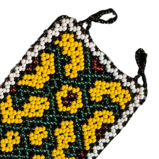 Shipibo Bracelet – Traditional Amazonian Handwoven Kené
