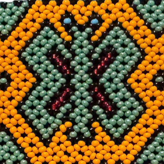 Shipibo Bracelet – Traditional Amazonian Handwoven Kené