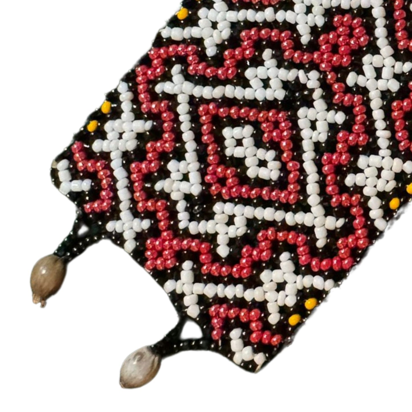 Shipibo Bracelet – Traditional Amazonian Handwoven Kené