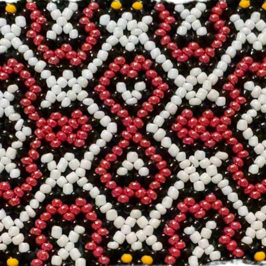 Shipibo Bracelet – Traditional Amazonian Handwoven Kené