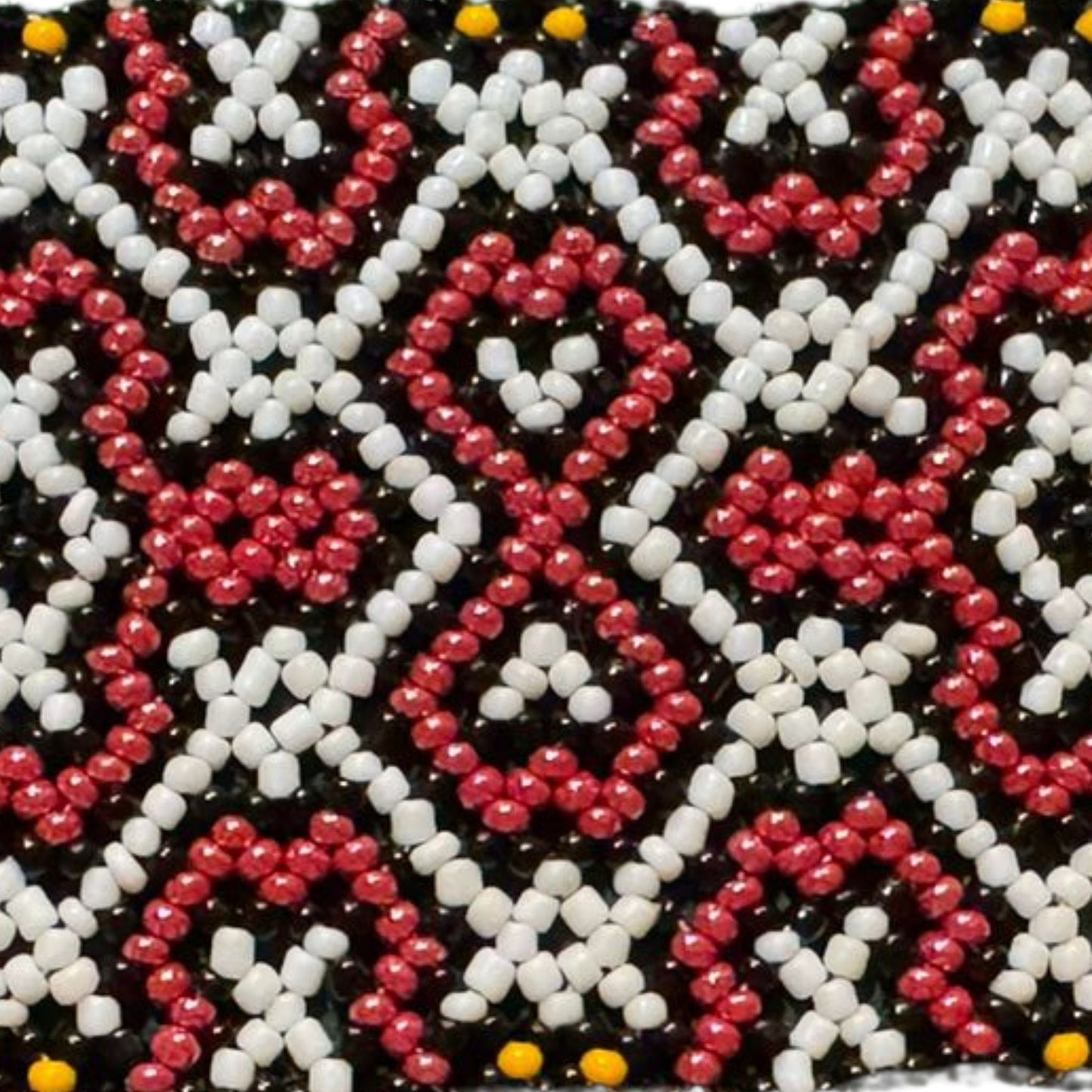 Shipibo Bracelet – Traditional Amazonian Handwoven Kené