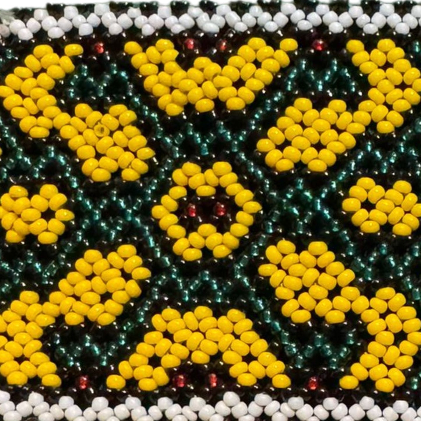 Shipibo Bracelet – Traditional Amazonian Handwoven Kené