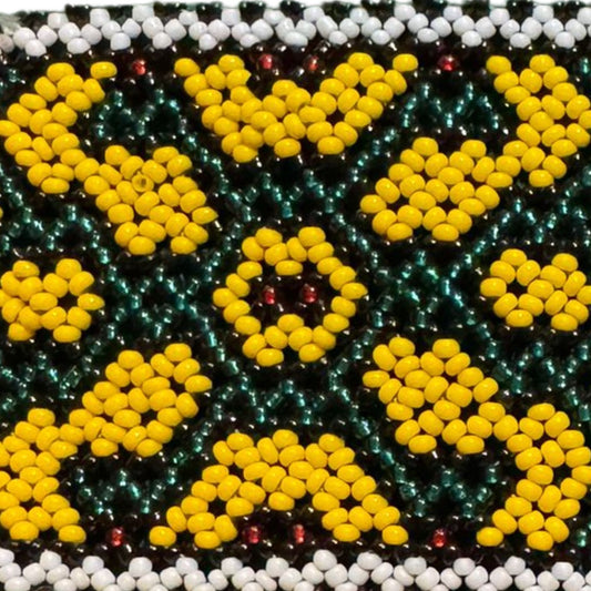 Shipibo Bracelet – Traditional Amazonian Handwoven Kené