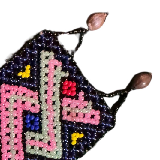 Shipibo Bracelet – Traditional Amazonian Handwoven Kené