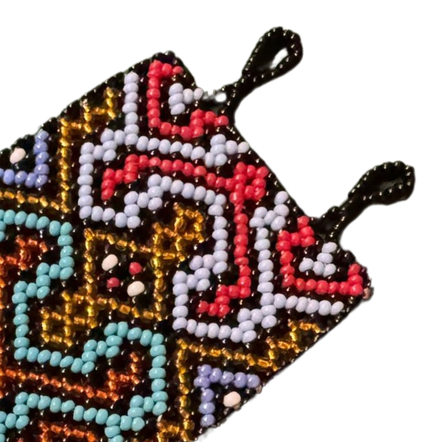 Shipibo Bracelet – Traditional Amazonian Handwoven Kené