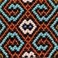 Shipibo Bracelet – Traditional Amazonian Handwoven Kené