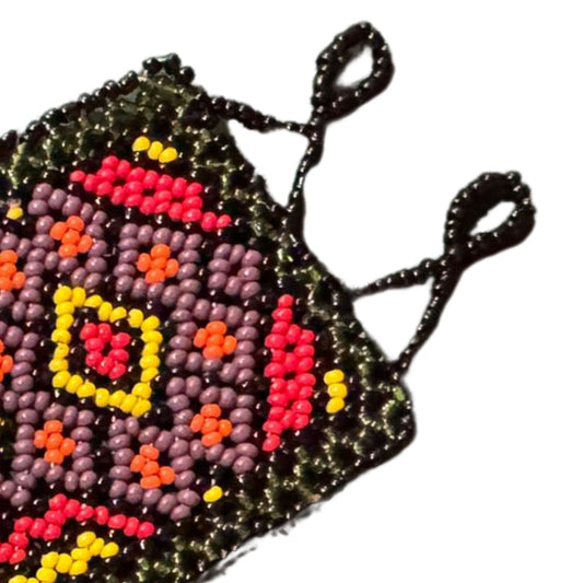 Shipibo Bracelet – Traditional Amazonian Handwoven Kené