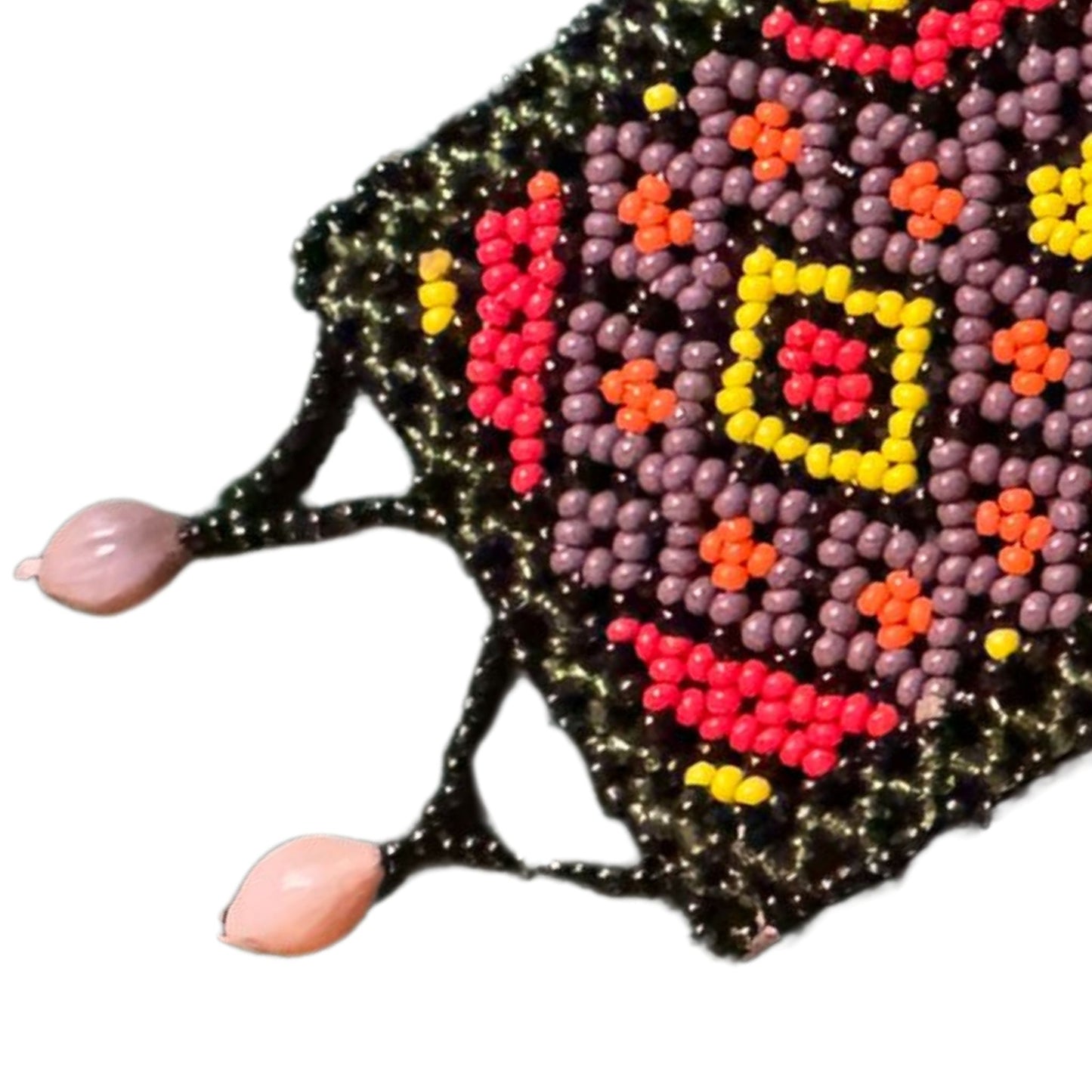 Shipibo Bracelet – Traditional Amazonian Handwoven Kené