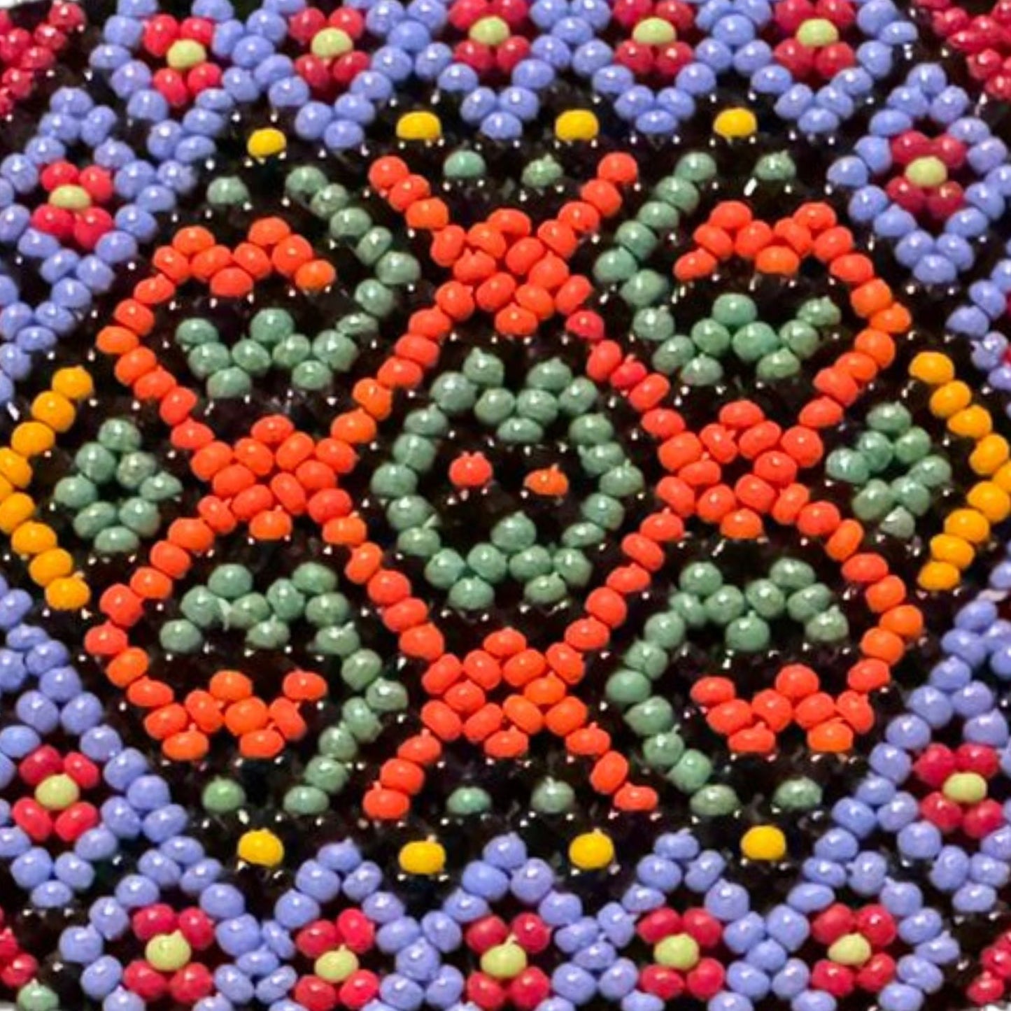 Shipibo Bracelet – Traditional Amazonian Handwoven Kené