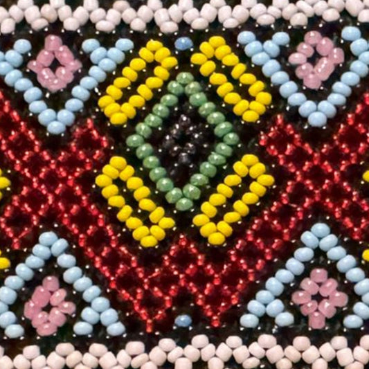 Shipibo Bracelet – Traditional Amazonian Handwoven Kené