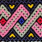 Shipibo Bracelet – Traditional Amazonian Handwoven Kené