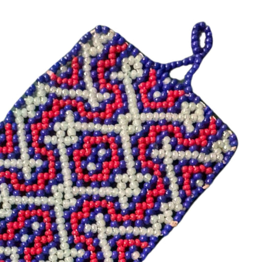 Shipibo Bracelet – Traditional Amazonian Handwoven Kené