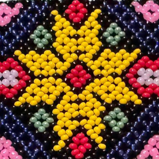 Shipibo Bracelet – Traditional Amazonian Handwoven Kené