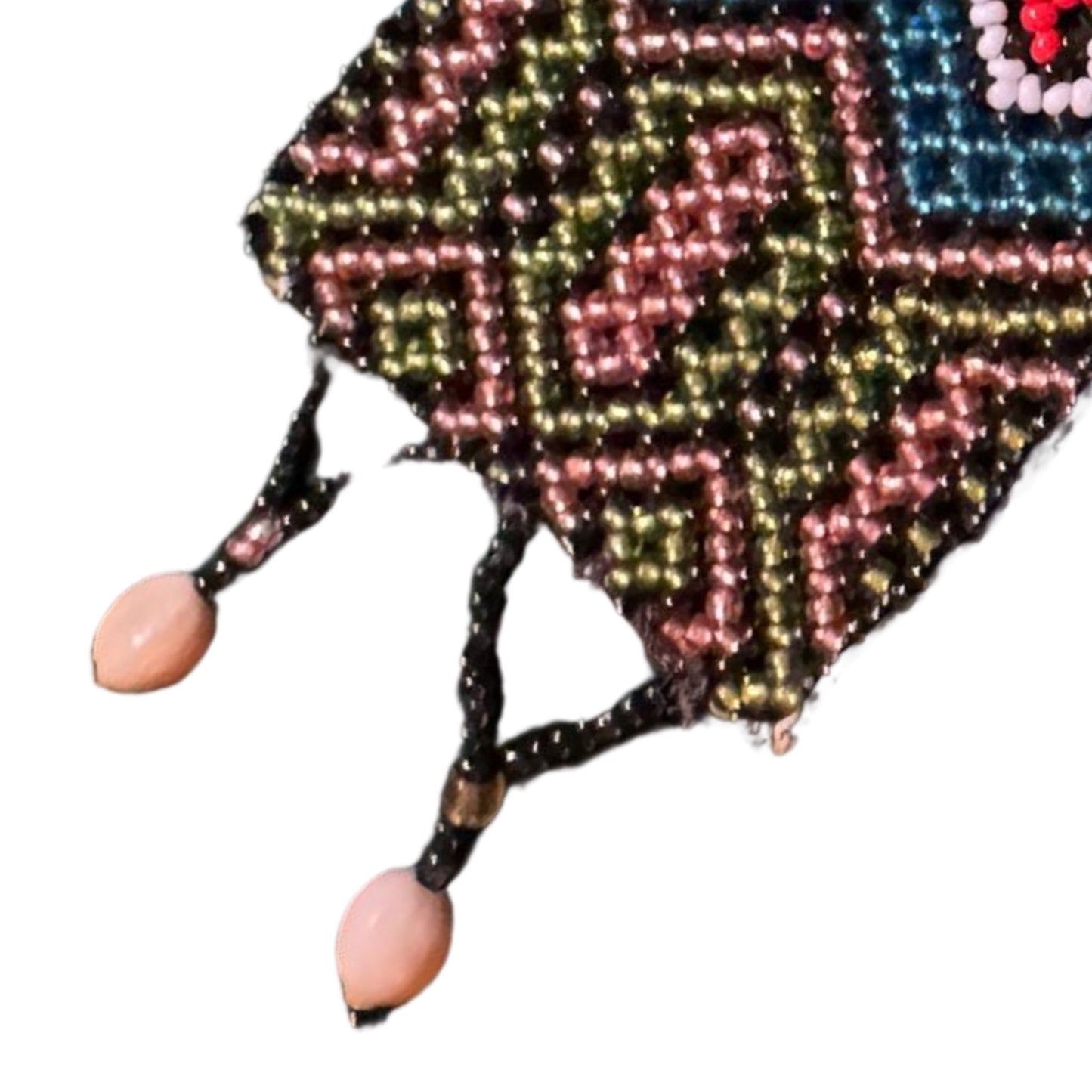 Shipibo Bracelet – Traditional Amazonian Handwoven Kené