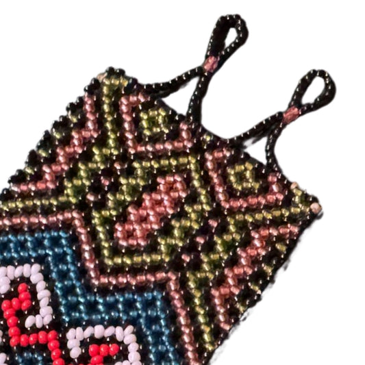 Shipibo Bracelet – Traditional Amazonian Handwoven Kené