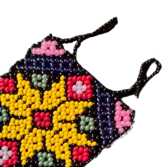 Shipibo Bracelet – Traditional Amazonian Handwoven Kené
